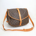 Louis Vuitton Saumur 35 Shoulder Bag Monogram Brown