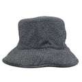 Gucci GG Plaid Reversible Bucket Hat Black Street Casual Trend