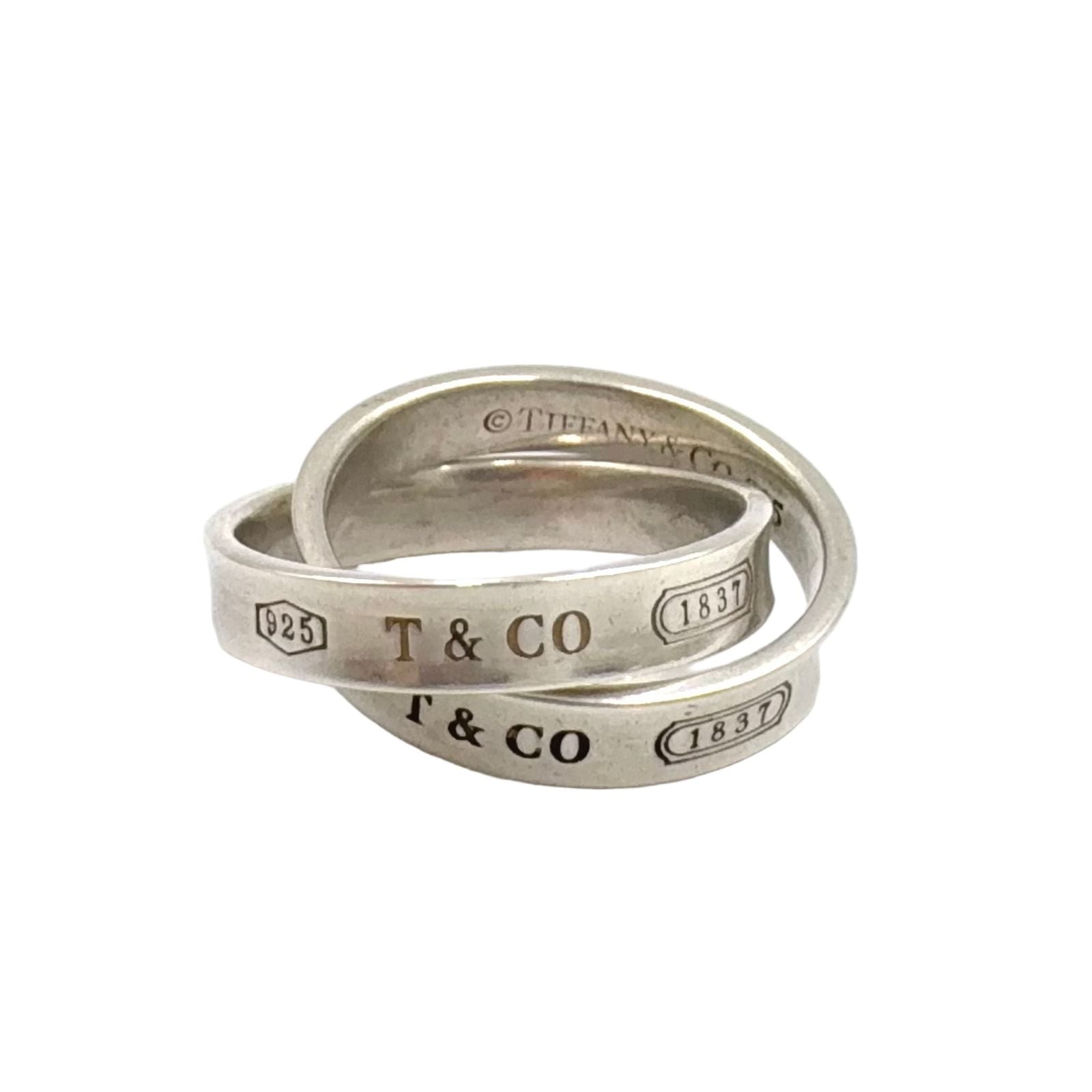 Tiffany & Co Interlocking Silver Ring
