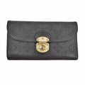 Louis Vuitton Long Wallet Portefeuille Amelia Chocolat Gold Hardware