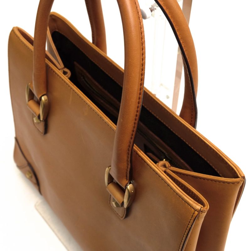 Gucci Bag Tote Handbag Women Leather Brown — view 5