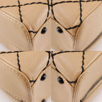 Chanel Wild Stitch Calf Beige Tote Bag — view 4