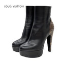 Louis Vuitton Boots Short Ankle After Glow Line Monogram Studs