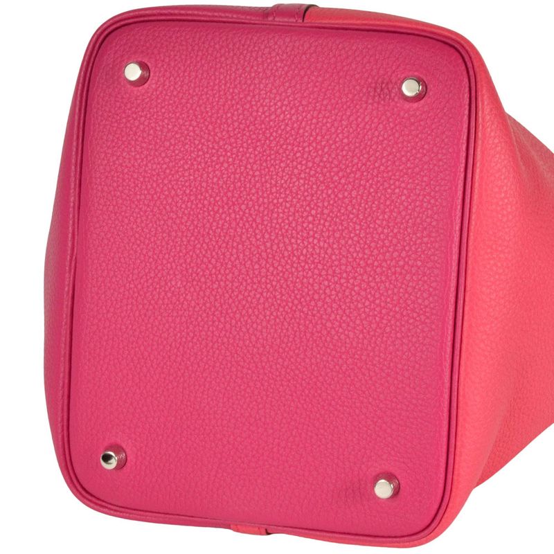 Hermes Picotin Lock Cazac Deux 22 mm Handbag Taurillon Cles Mance — view 4