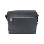 Louis Vuitton Damier Graphite District MM Shoulder Bag — view 2