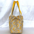 Celine Tote Bag Beige Yellow C Macadam — view 3