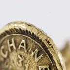 Chanel 31 rue Cambon Vintage Gold Plated 10.2 g Earrings — view 6