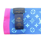 Louis Vuitton YK Bandeau Pumpkin Yayoi Kusama Silk Blue Multicolor — view 5
