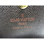Louis Vuitton Wallet Porte Monnaievier Cult Cles Brown Damier W — view 8