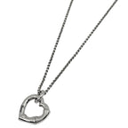 Gucci Open Necklace Silver