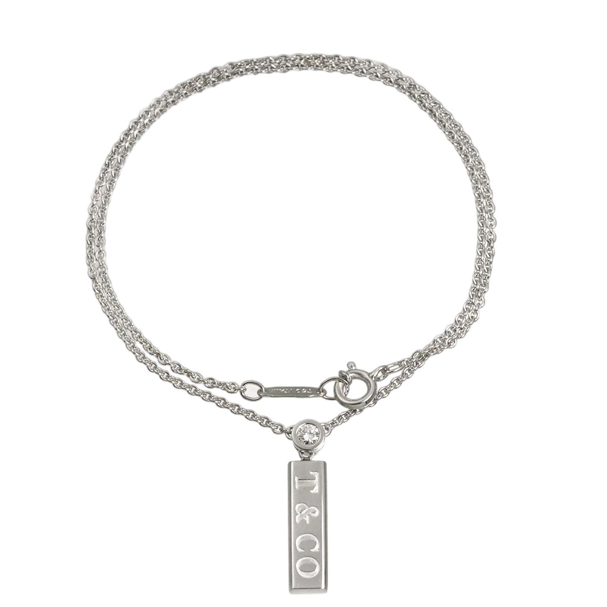 Tiffany & Co Diamond Bracelet 30.5 cm 18k WG White Gold