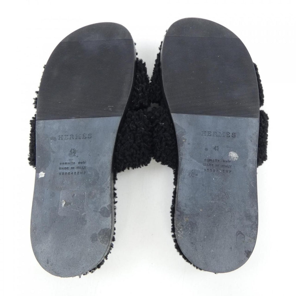 Hermes Izmir Sandals Black 41 — view 4