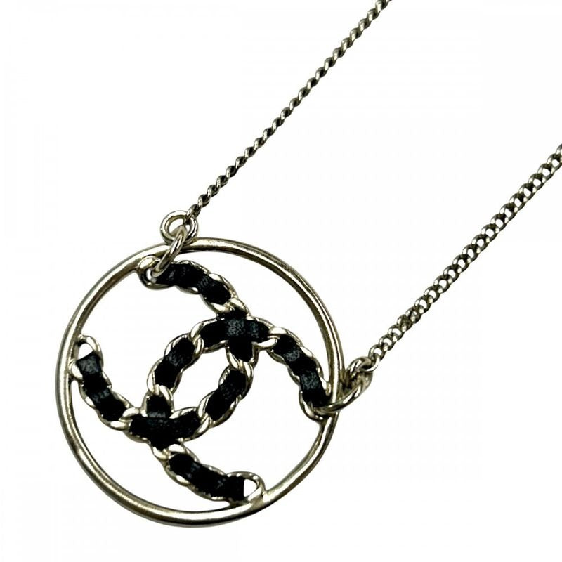 Chanel Necklace Coco Mark Chain Design Accessory Pendant GP