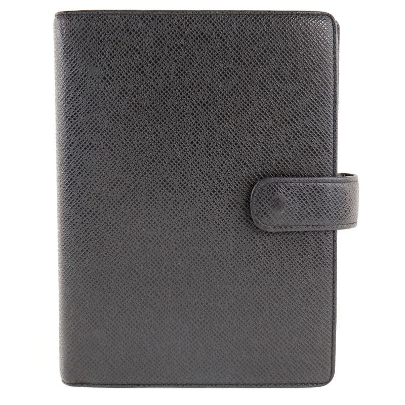 Louis Vuitton Agenda MM Taiga Ardoise Black Sp0041 Notebook Cover