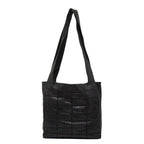Chanel Choco Bar Black Leather