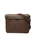 Louis Vuitton Damier Spencer Crossbody Bag Brown Leather