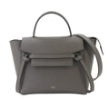 Celine Belt Bag Micro 2-Way Leather Gray Gold