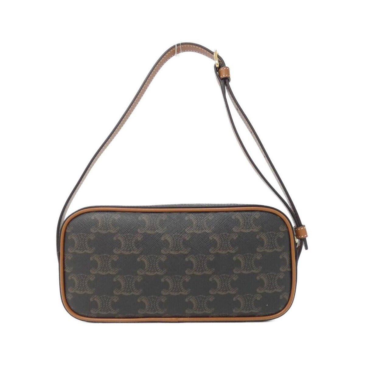 Celine Shoulder Bag Canvas Gold — view 2