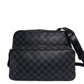 Louis Vuitton Damier Graphite Io Shoulder Bag Black