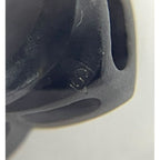 Gucci Michele Period Stone Faux Pearl Flower Ring Size 6 Black — view 8