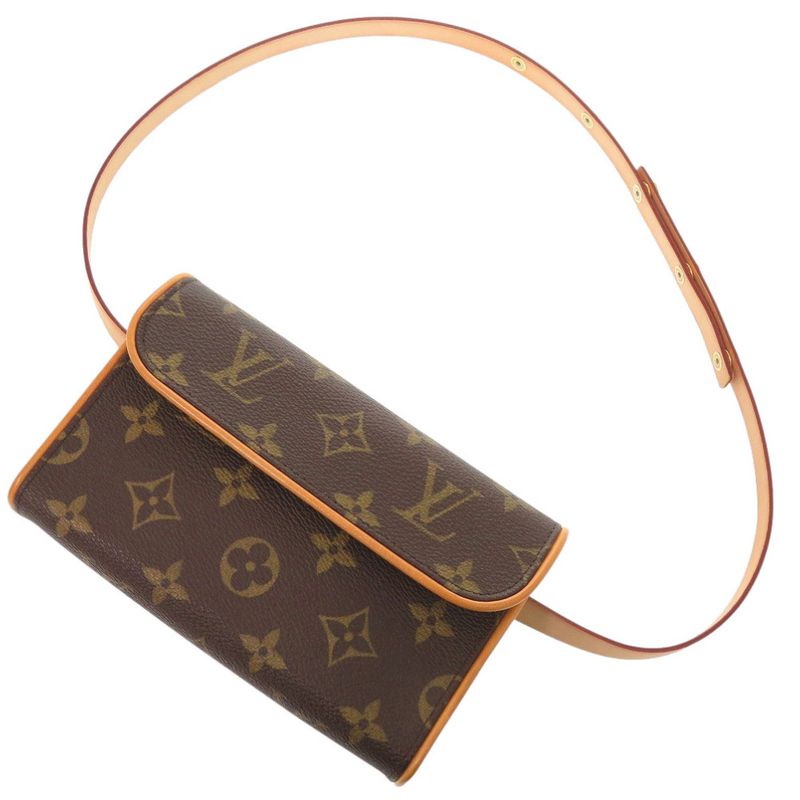 Louis Vuitton Pochette Florentine Monogram Strap Size XS Waist Bag — view 4