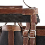 Celine Logo Canvas Black Tote Bag — view 7