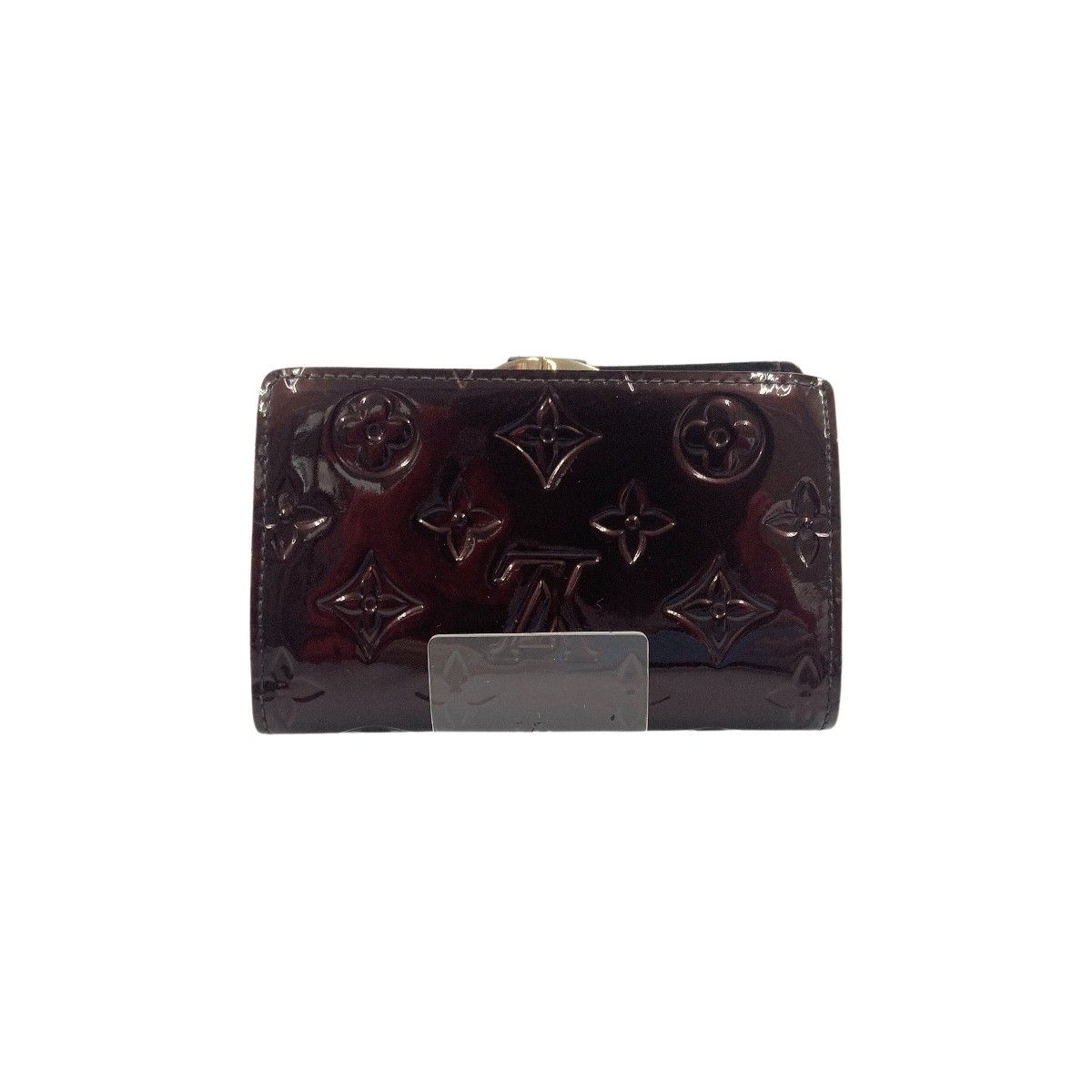 Louis Vuitton Vernis Portefeuille Viennois Rouge Fauvist Bifold Clasp Wallet — view 2