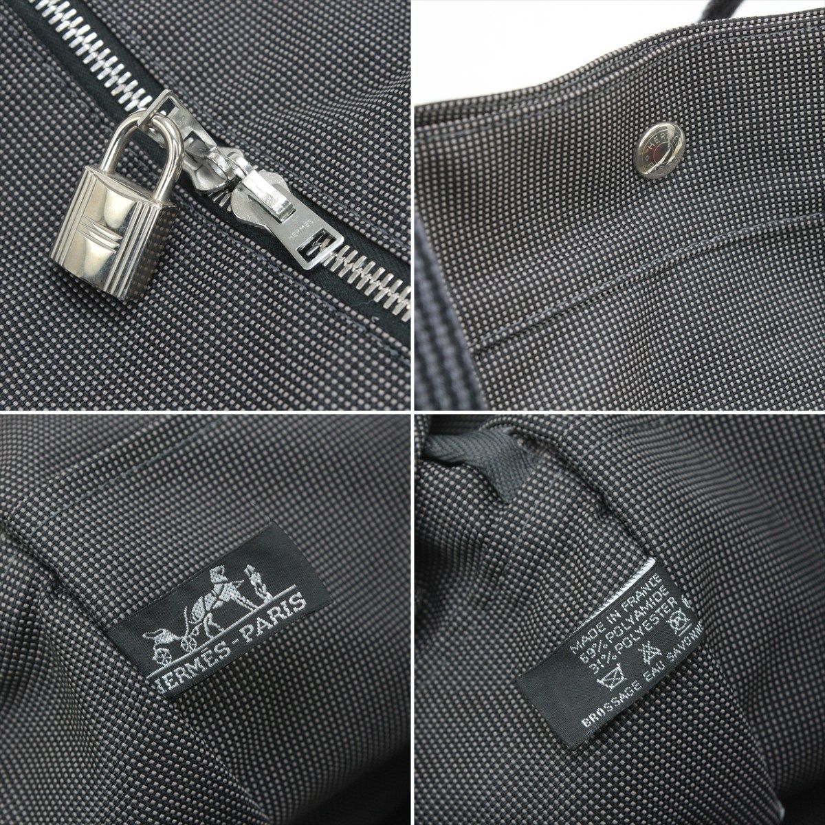 Hermes Her Line TGM Tote Bag Gray — view 5
