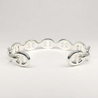 Hermes Bracelet Chaine D'ancre Anchene Bangle ST Size AG 925 Jewelry — view 4