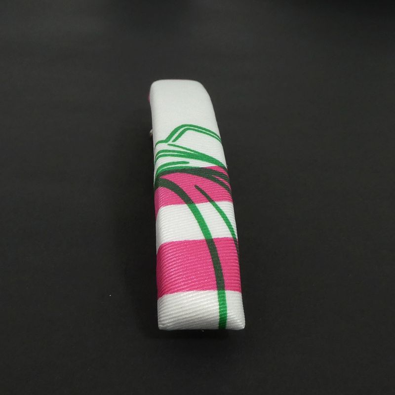 Hermes Cleopatra Pink and Green Barrette