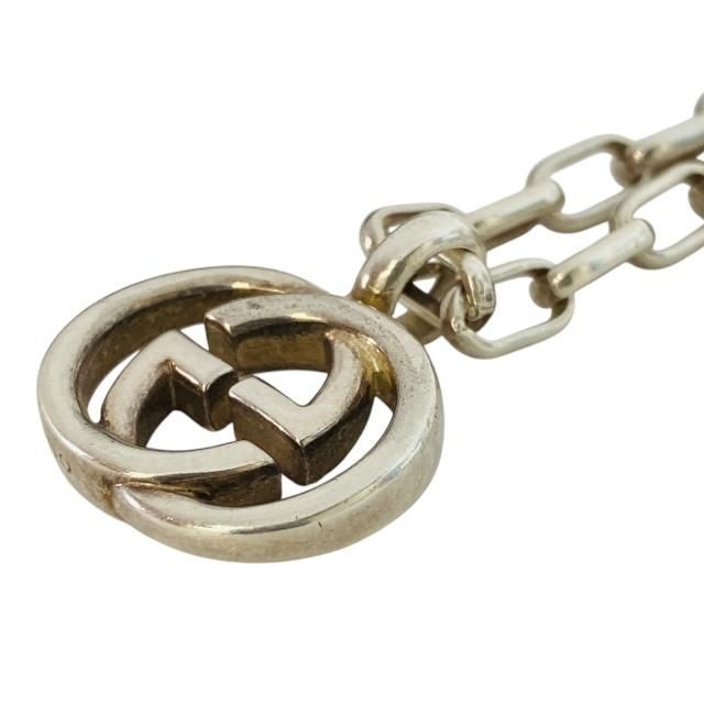 Gucci Interlocking G Necklace Pendant Accessory Jewelry Small AG 925 Silver — view 6