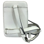 Prada 2 Vz039 Shoulder Bag Body Mini Triangle Logo Leather White — view 3