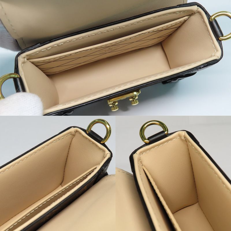 Louis Vuitton Essential Trunk Monogram Chain Shoulder Bag Party — view 8