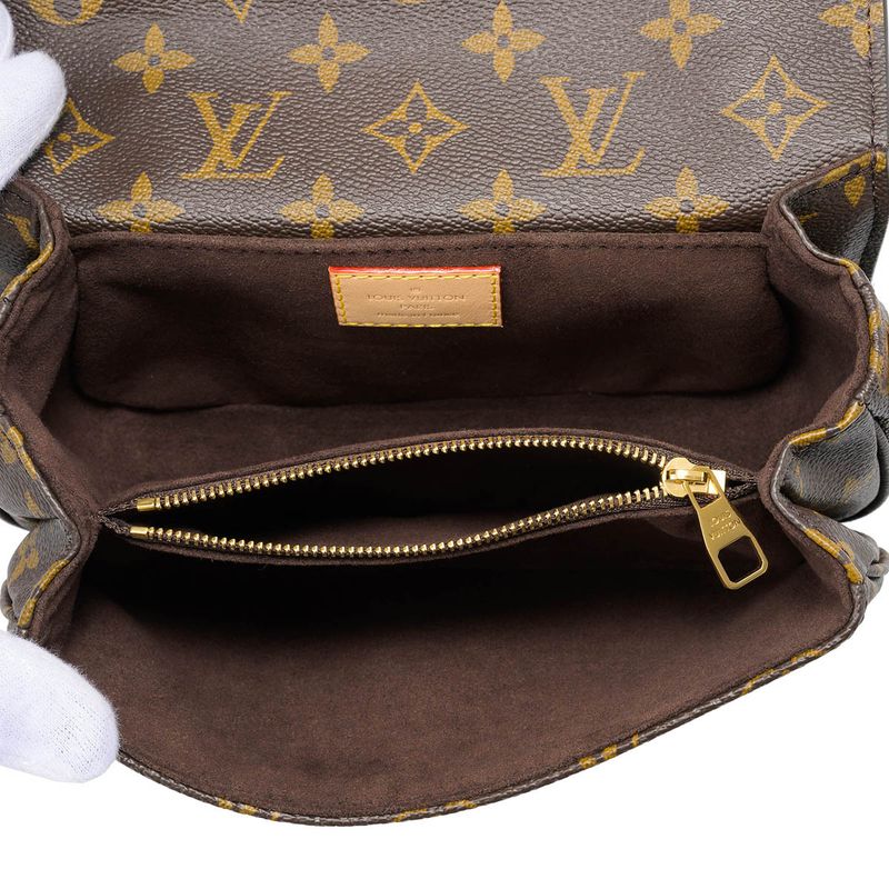 Louis Vuitton Pochette Metis Ew Brown Handbag — view 5