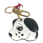Louis Vuitton Key Holder Animogram Dog Leather White — view 3