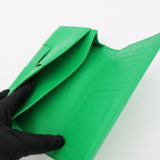Bottega Veneta Maxi Intrecciato Leather Wallet Green — view 6
