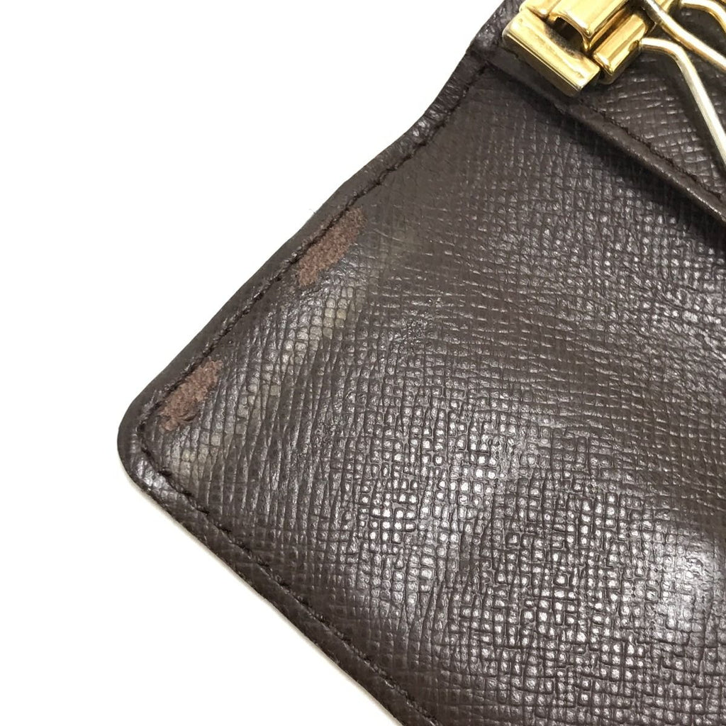 Louis Vuitton Key Case Damier Multicles 4 with Initials — view 8