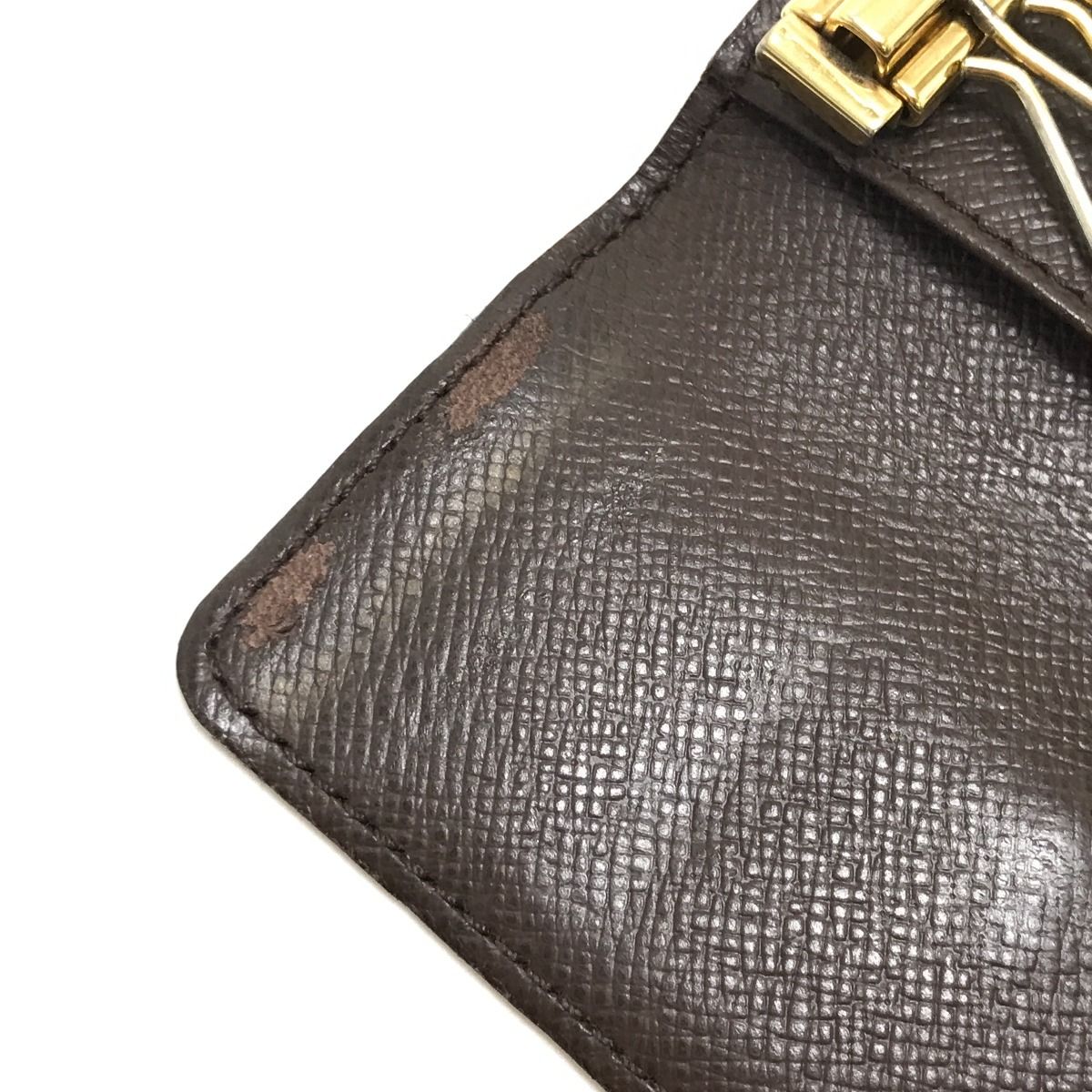 Louis Vuitton Key Case Damier Multicles 4 with Initials — view 8