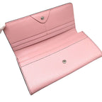 Fendi 8 M0251 Continental Wallet Monster Leather Pink Bifold Long 1555 — view 4