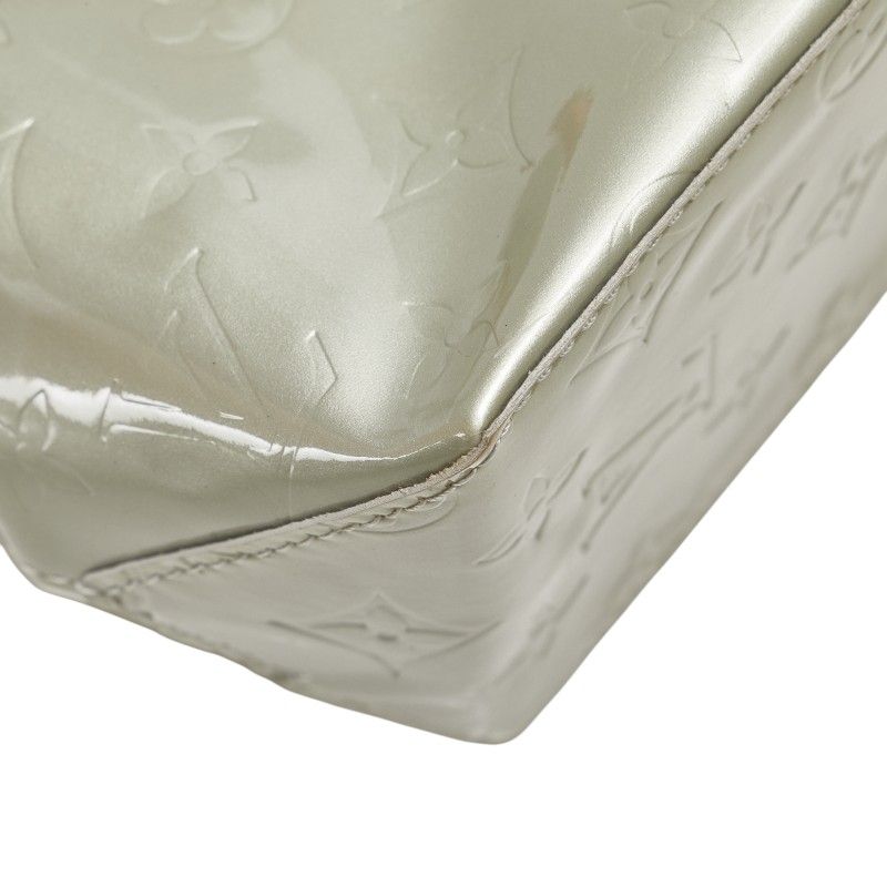 Louis Vuitton Monogram Vernis Reed PM Gris Silver Patent Leather — view 7