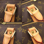 Louis Vuitton Keepall Bandouliere 60 Monogram Boston Bag 0950 — view 9