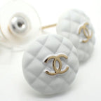 Chanel A19 C Coco Mark Quilted White Mini — view 6