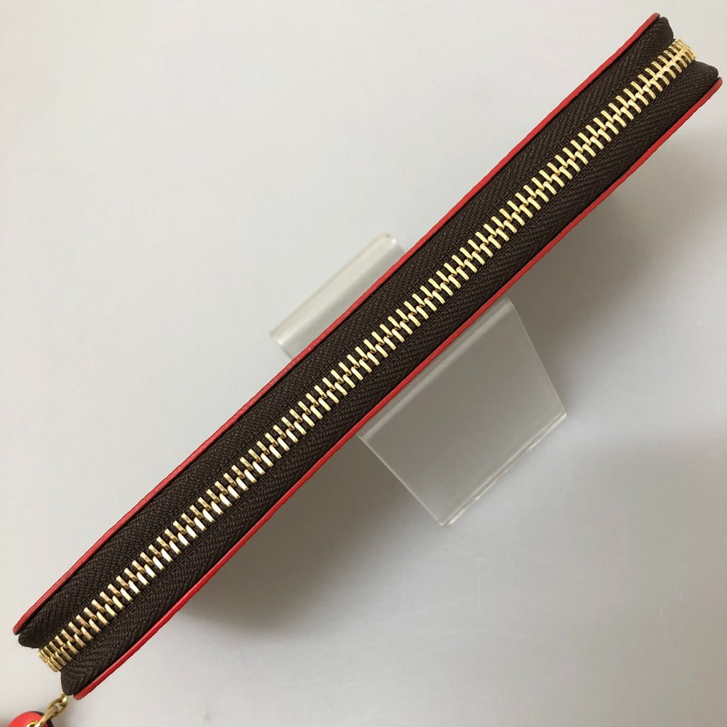 Louis Vuitton Long Wallet Monogram Portefeuille Clemence Flower Charm — view 6