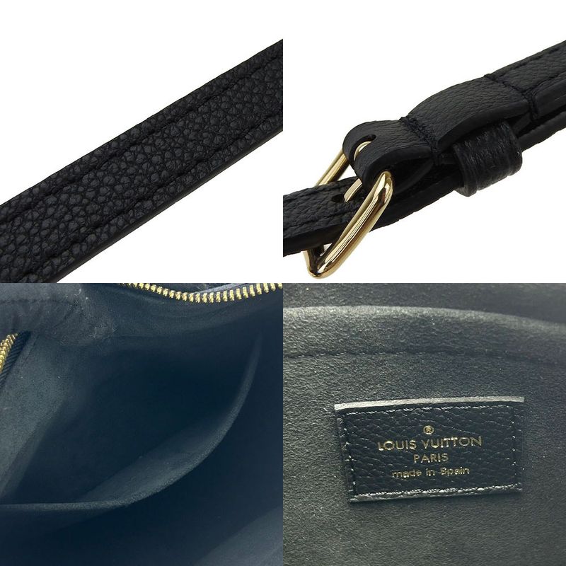 Louis Vuitton Bagatelle NM Monogram Empreinte Black Noir Crossbody — view 7