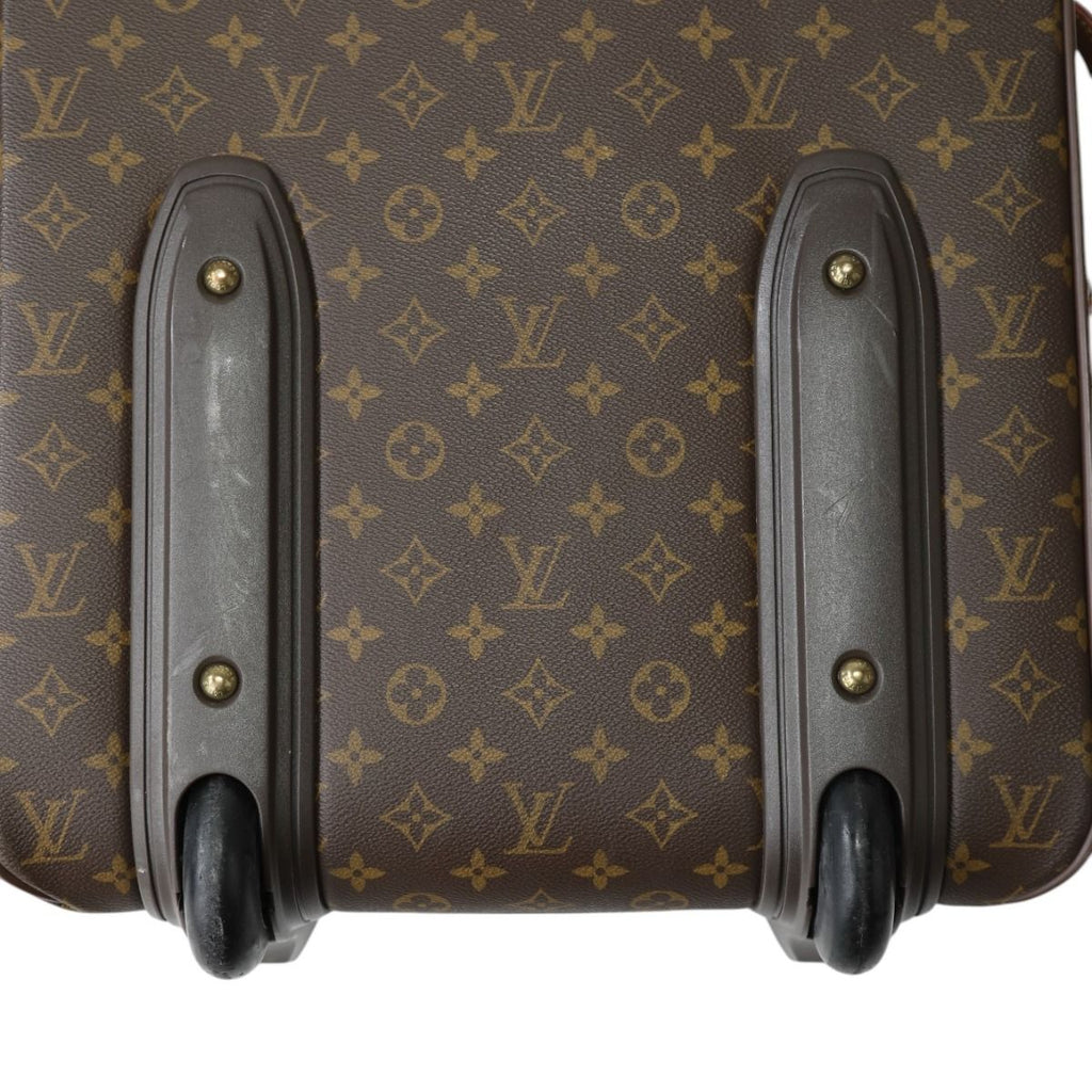 Louis Vuitton Monogram Travel Bag with Wheels Pegase 55 Carry — view 9