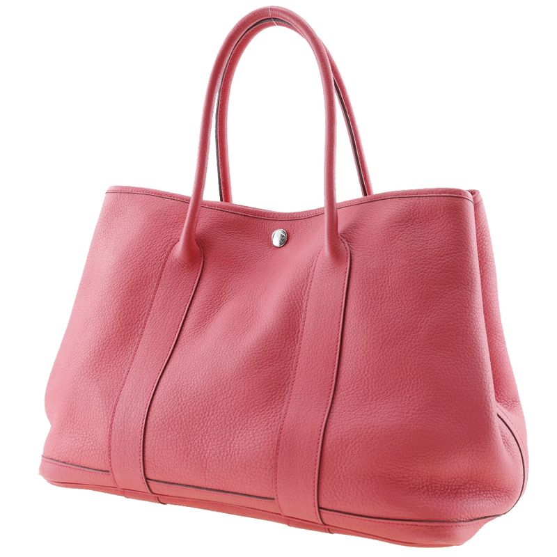 Hermes Garden Party PM Country Bougainvillea Pink N Tote Bag — view 2