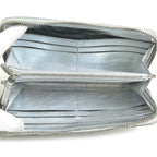 Bottega Veneta Round Zipper Long Wallet Intrecciato — view 3