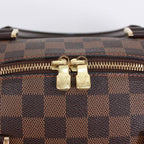 Louis Vuitton Rivera MM Damier Ebene Leather Brown Handbag — view 8