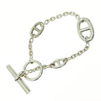 Hermes Silver Chaine D'ancre Farandole Bracelet 25.3 g 925 Engraved — view 3