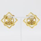 Chanel Gold Plated 29 18.7 g Earrings — view 4